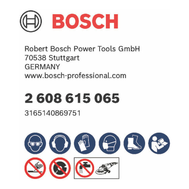 Bosch Diamanttrennscheibe Standard for Universal, 230 x 22,23 x 2,6 x 10 mm