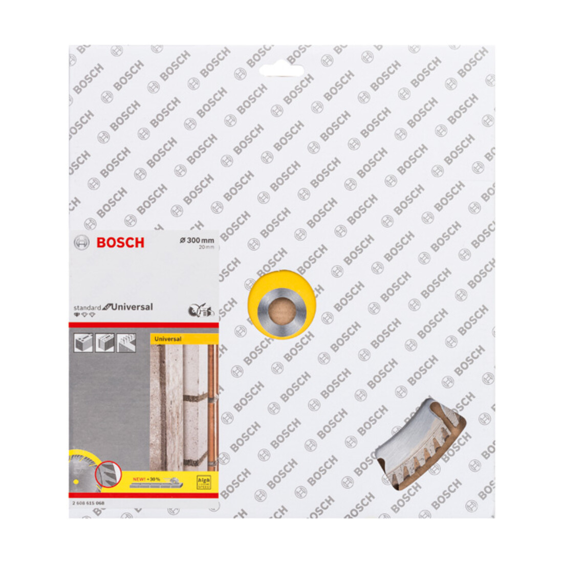 Bosch Diamanttrennscheibe Standard for Universal 300 x 20 x 3,3 x 10 mm