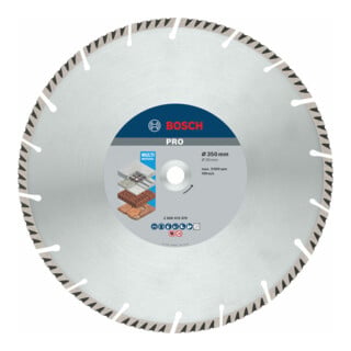Bosch Diamanttrennscheibe Standard for Universal 350 x 20 x 3,3 x 10 mm
