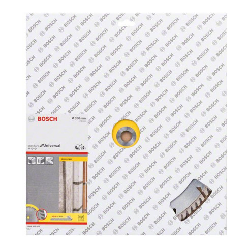 Bosch Diamanttrennscheibe Standard for Universal 350 x 20 x 3,3 x 10 mm