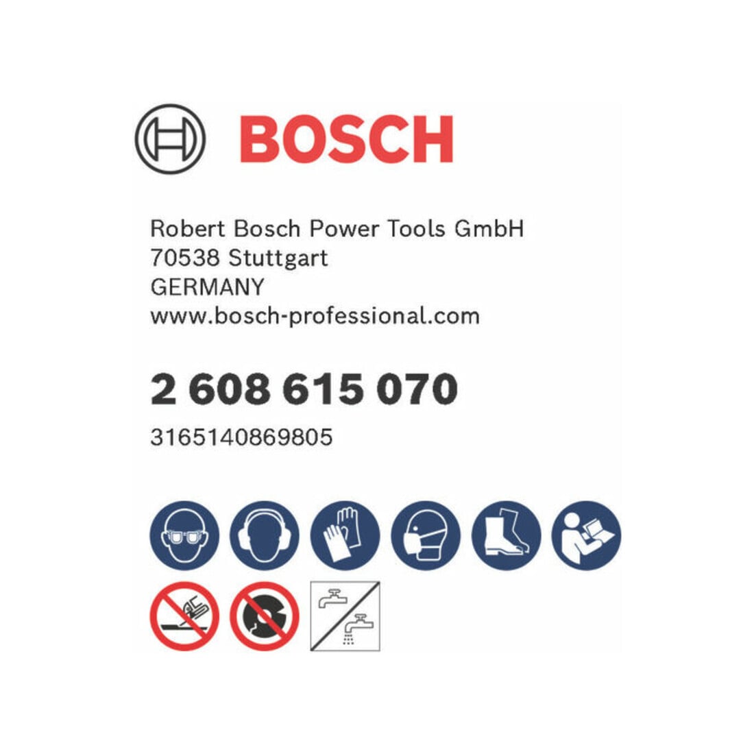 Bosch Diamanttrennscheibe Standard for Universal 350 x 20 x 3,3 x 10 mm