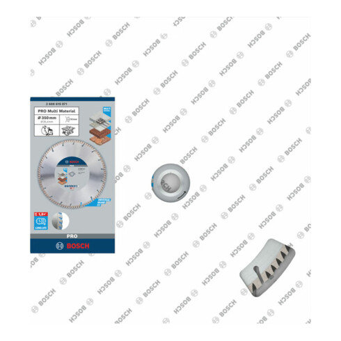 Bosch Diamanttrennscheibe Standard for Universal 350 x 25,4 x 3,3 x 10 mm