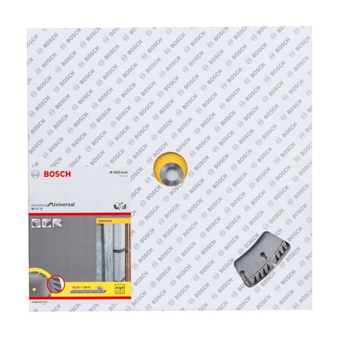 Bosch Diamanttrennscheibe Standard for Universal 400 x 20 x 3,2 x 10 mm