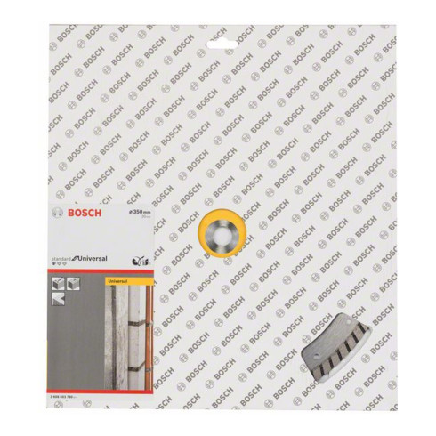 Bosch Diamanttrennscheibe Standard for Universal Turbo 350 x 20,00 x 3 x 10 mm