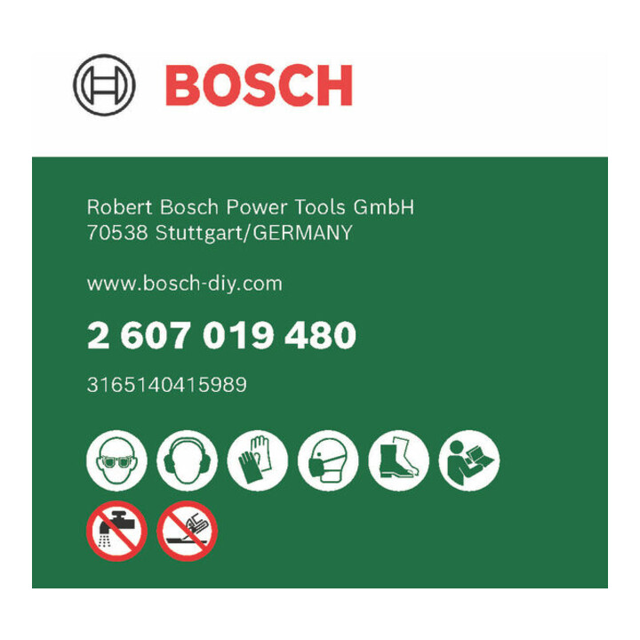 Bosch Diamanttrennscheibe Turbo