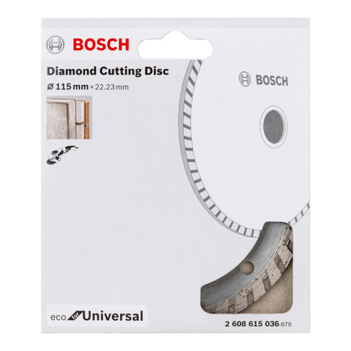 Bosch Diamanttrennscheibe Turbo Eco For Universal
