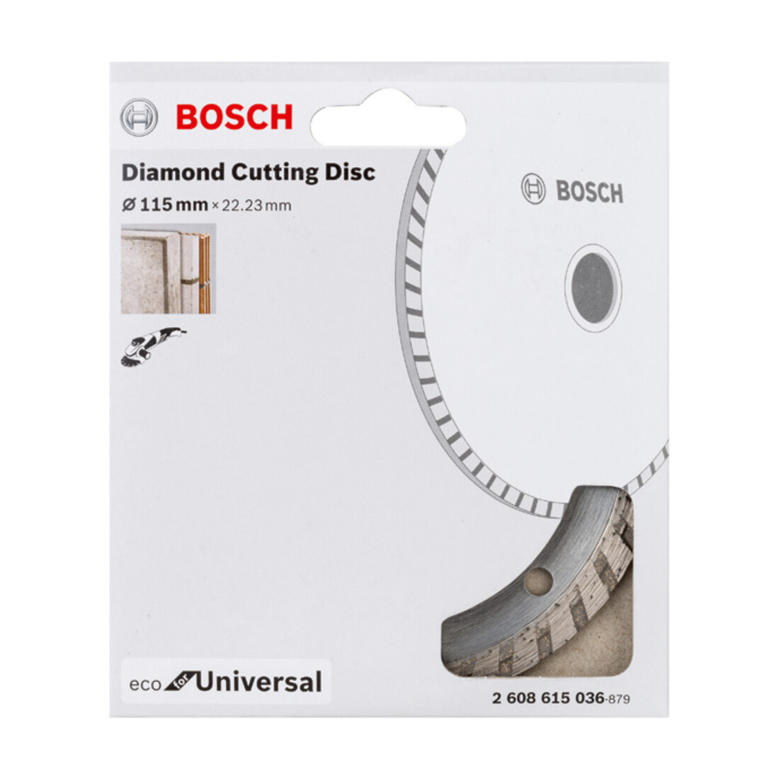 Bosch Diamanttrennscheibe Turbo Eco For Universal