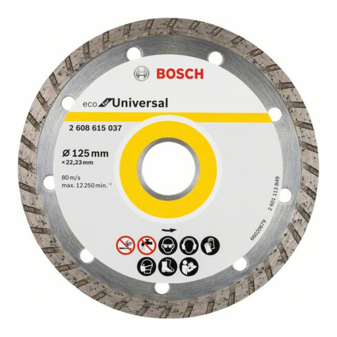 Bosch Diamanttrennscheibe Turbo Eco For Universal
