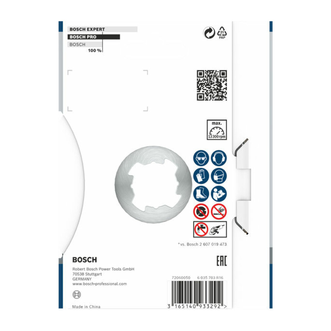 Bosch Diamanttrennscheibe X-LOCK Best for Ceramic Extra Clean Turbo