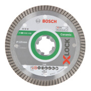 Bosch Diamanttrennscheibe X-LOCK Best for Ceramic Extra Clean Turbo
