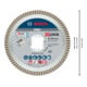 Bosch Diamanttrennscheibe X-LOCK Best for Ceramic Extra Clean Turbo 125 x 1,4 x 7 mm