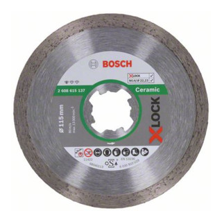 Bosch X-LOCK Diamanttrennscheibe Standard for Ceramic