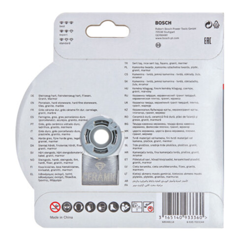 Bosch X-LOCK Diamanttrennscheibe Standard for Ceramic