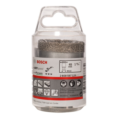 Bosch Diamanttrockenbohrer Dry Speed Best for Ceramic 45 x 35 mm