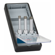 Bosch Diamanttrockenbohrer-Set Robust Line Easy Dry Best for Ceramic 3-teilig 6-10mm
