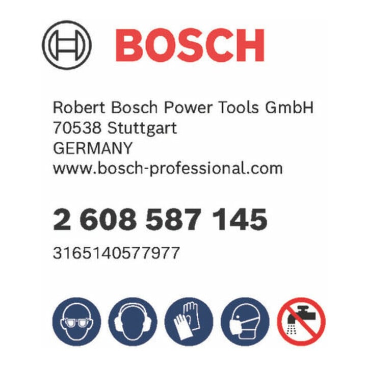 Bosch Diamanttrockenbohrer-Set Robust Line Easy Dry Best for Ceramic 3-teilig 6-10mm