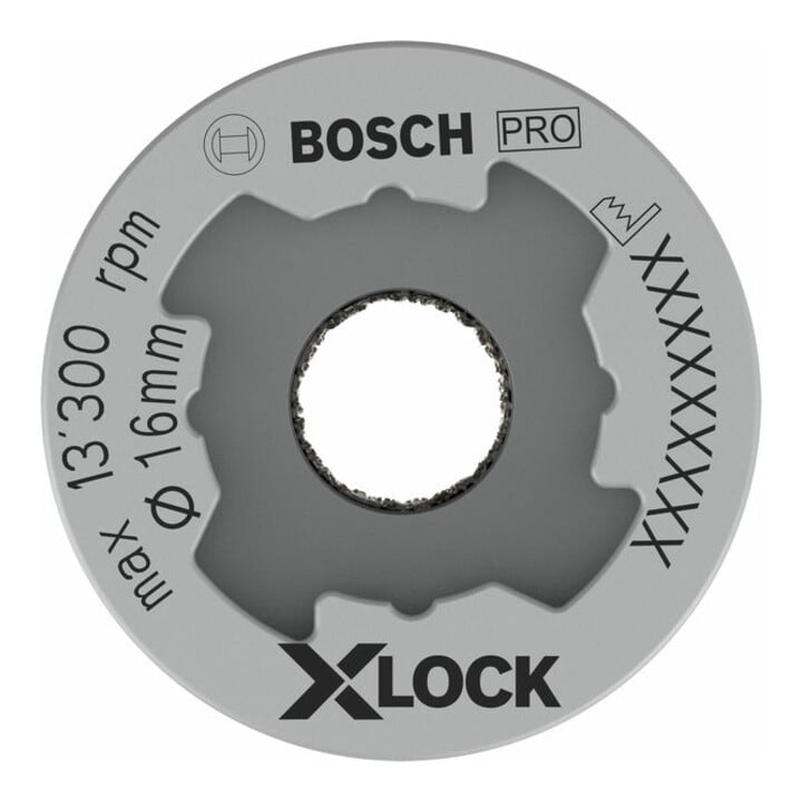 Bosch Diamanttrockenbohrer X-LOCK Best for Ceramic Dry Speed 16 x 30 mm