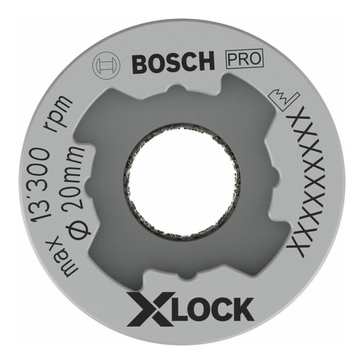 Bosch Diamanttrockenbohrer X-LOCK Best for Ceramic Dry Speed 20 x 35 mm