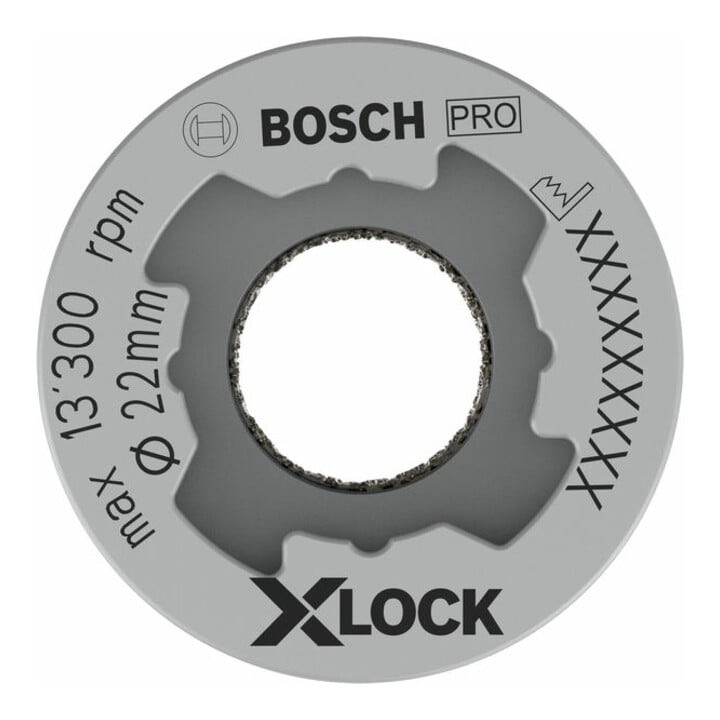 Bosch Diamanttrockenbohrer X-LOCK Best for Ceramic Dry Speed 22 x 35 mm
