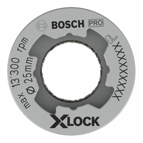 Bosch Diamanttrockenbohrer X-LOCK Best for Ceramic Dry Speed 25 x 35 mm