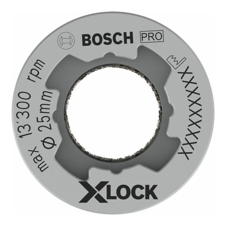Bosch Diamanttrockenbohrer X-LOCK Best for Ceramic Dry Speed 25 x 35 mm