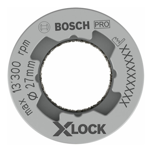 Bosch Diamanttrockenbohrer X-LOCK Best for Ceramic Dry Speed 27 x 35 mm