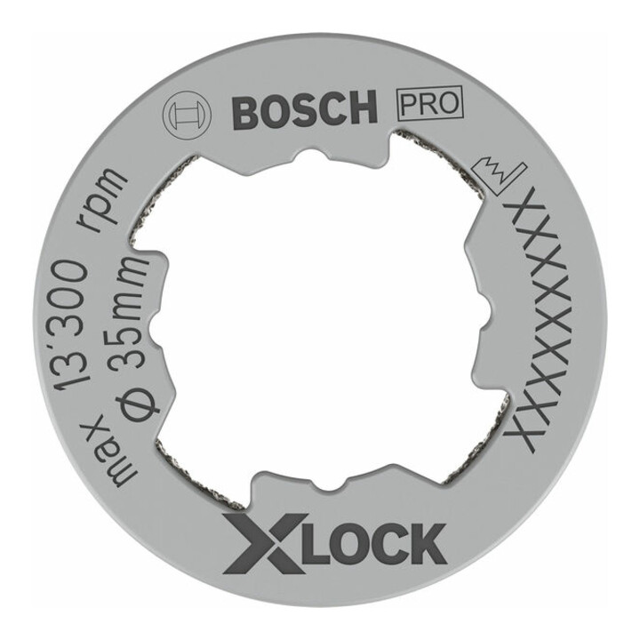 Bosch Diamanttrockenbohrer X-LOCK Best for Ceramic Dry Speed 35 x 35 mm