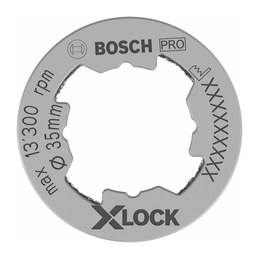 Bosch Diamanttrockenbohrer X-LOCK Best for Ceramic Dry Speed 35 x 35 mm