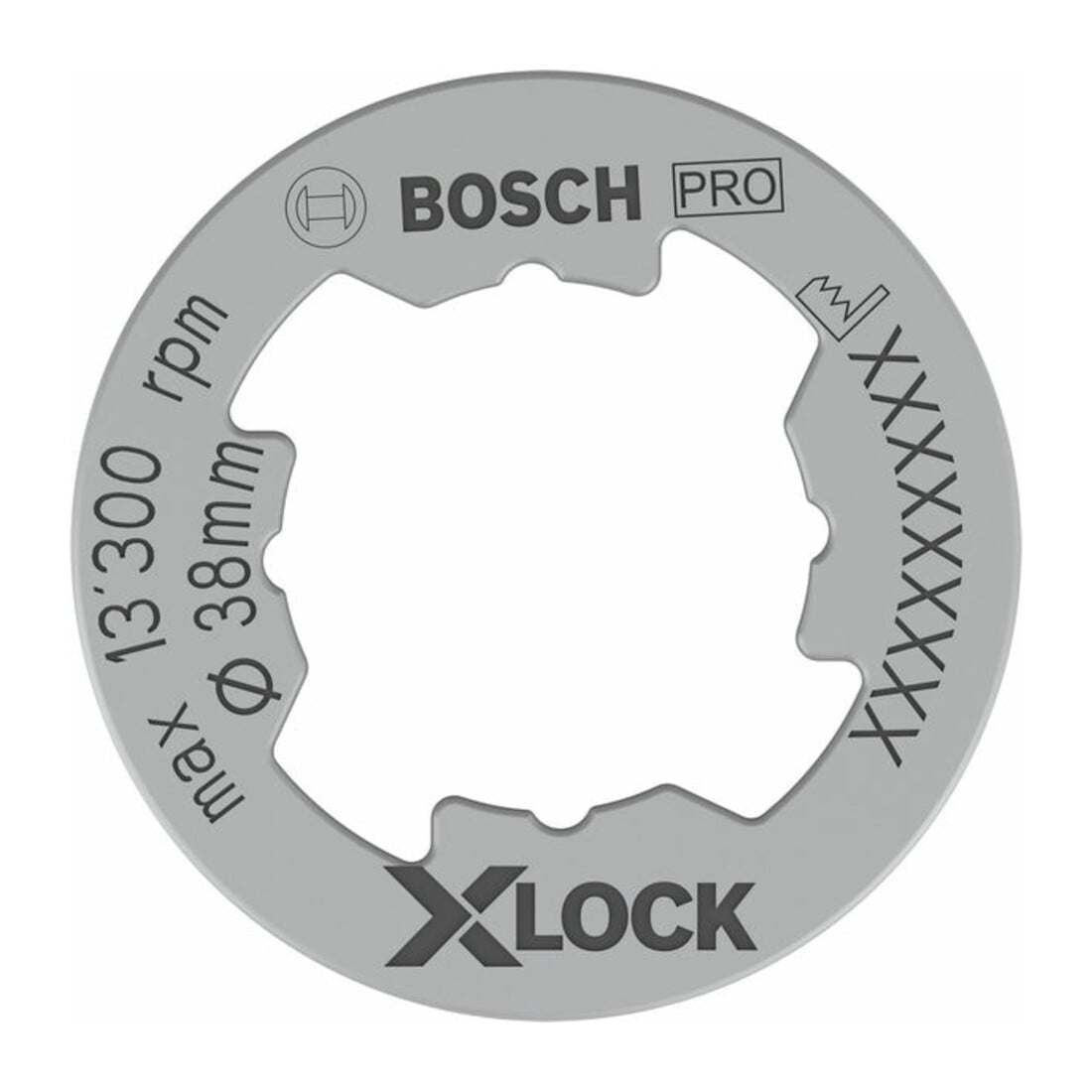 Bosch Diamanttrockenbohrer X-LOCK Best for Ceramic Dry Speed 38 x 35 mm