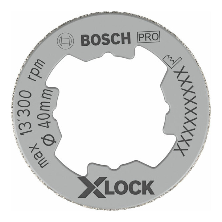 Bosch Diamanttrockenbohrer X-LOCK Best for Ceramic Dry Speed 40 x 35 mm
