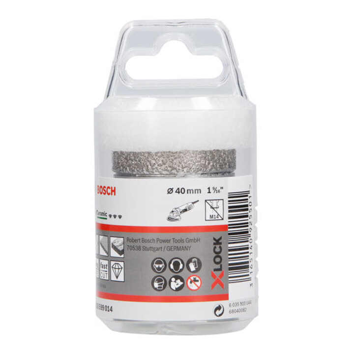 Bosch Diamanttrockenbohrer X-LOCK Best for Ceramic Dry Speed 40 x 35 mm