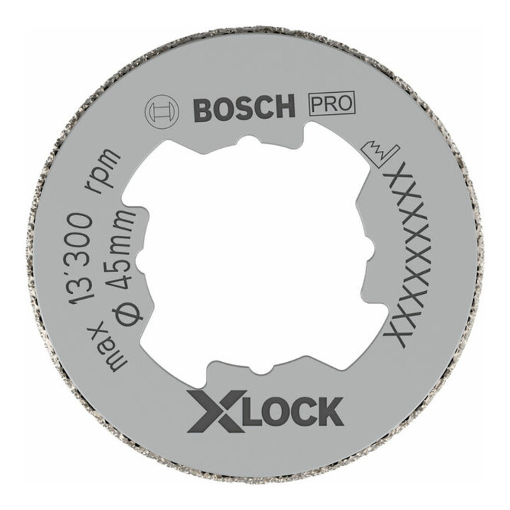 Bosch Diamanttrockenbohrer X-LOCK Best for Ceramic Dry Speed 45 x 35 mm