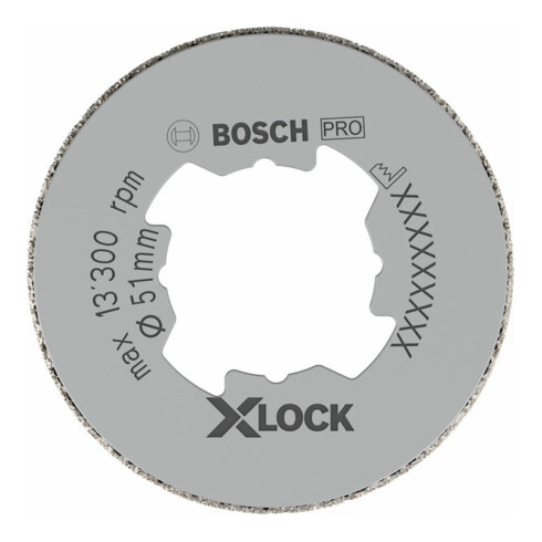 Bosch Diamanttrockenbohrer X-LOCK Best for Ceramic Dry Speed 51 x 35 mm