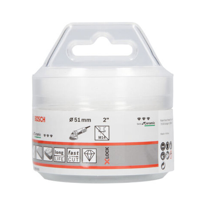 Bosch Diamanttrockenbohrer X-LOCK Best for Ceramic Dry Speed 51 x 35 mm