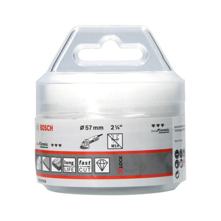 Bosch Diamanttrockenbohrer X-LOCK Best for Ceramic Dry Speed 57 x 35 mm