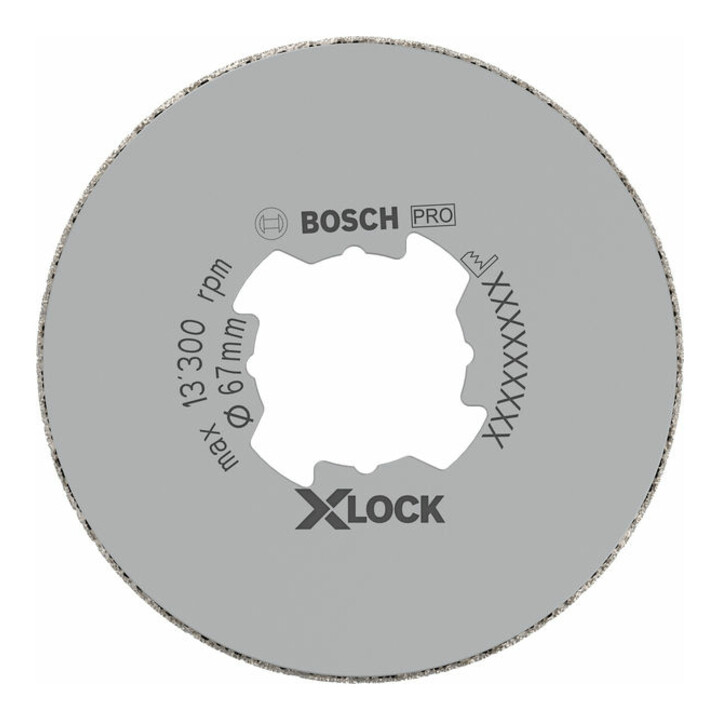 Bosch Diamanttrockenbohrer X-LOCK Best for Ceramic Dry Speed 67 x 35 mm