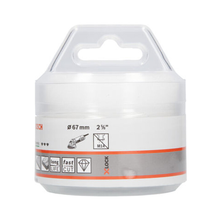 Bosch Diamanttrockenbohrer X-LOCK Best for Ceramic Dry Speed 67 x 35 mm