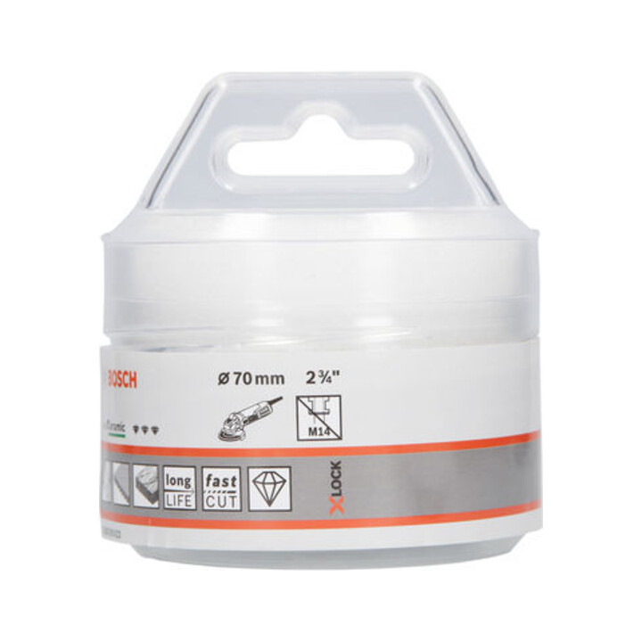 Bosch Diamanttrockenbohrer X-LOCK Best for Ceramic Dry Speed 70 x 35 mm