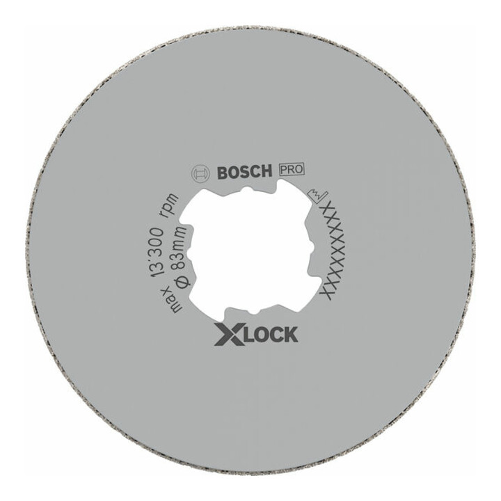 Bosch Diamanttrockenbohrer X-LOCK Best for Ceramic Dry Speed 83 x 35 mm
