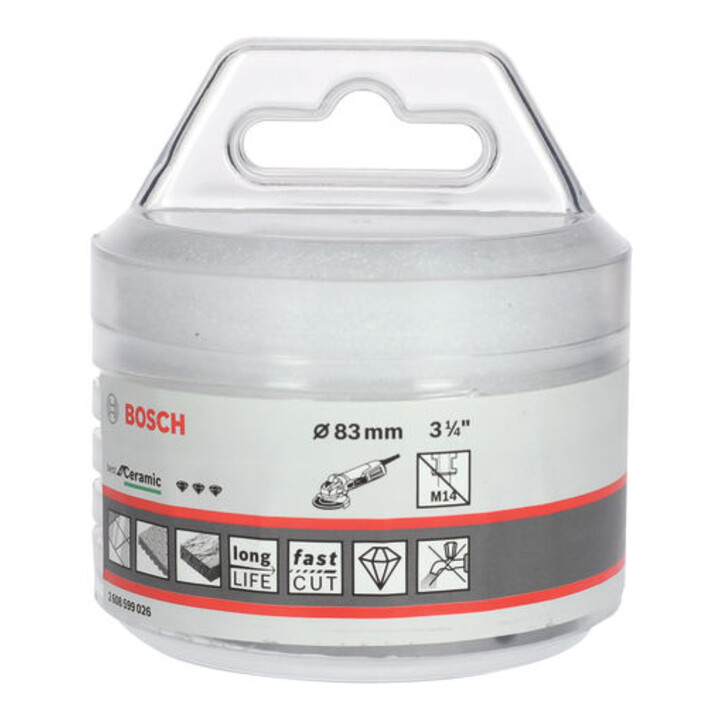 Bosch Diamanttrockenbohrer X-LOCK Best for Ceramic Dry Speed 83 x 35 mm