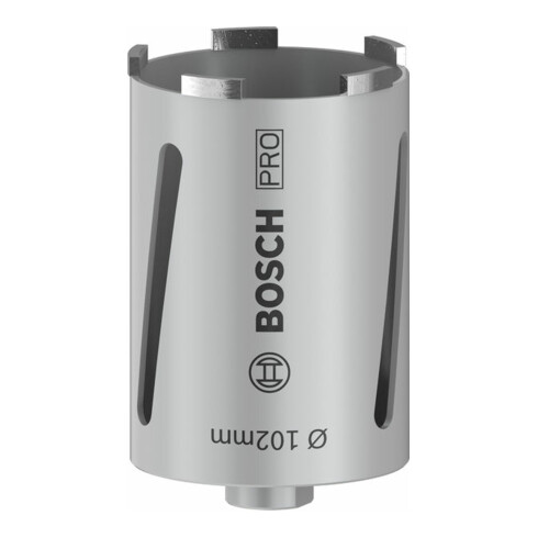 Bosch Diamanttrockenbohrkrone G 1/2", Best for Universal 102 mm 150 mm 5, 7 mm