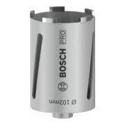 Bosch Diamanttrockenbohrkrone G 1/2", Best for Universal 102 mm 150 mm 5, 7 mm