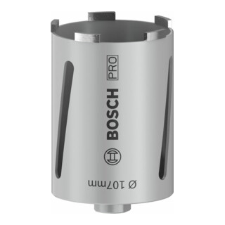 Bosch Diamanttrockenbohrkrone G 1/2", Best for Universal 107 mm 150 mm 6, 7 mm
