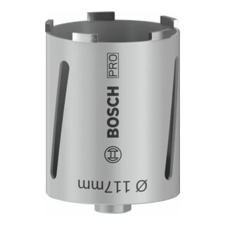 Bosch Diamanttrockenbohrkrone G 1/2", Best for Universal 117 mm 150 mm 6, 7 mm