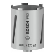Bosch Diamanttrockenbohrkrone G 1/2", Best for Universal 117 mm 150 mm 6, 7 mm