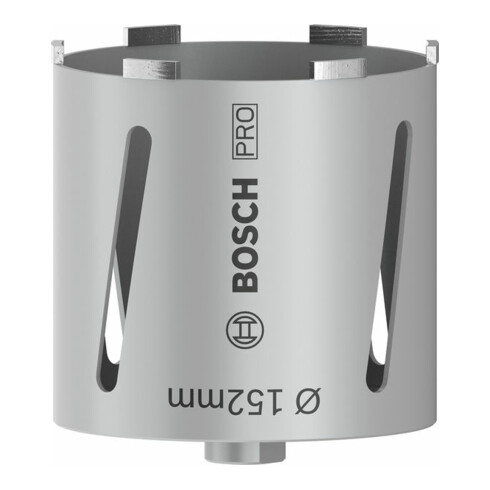 Bosch Diamanttrockenbohrkrone G 1/2", Best for Universal 152 mm 150 mm 7, 7 mm