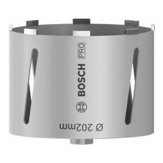 Bosch Diamanttrockenbohrkrone G 1/2", Best for Universal 202 mm 150 mm 9, 7 mm