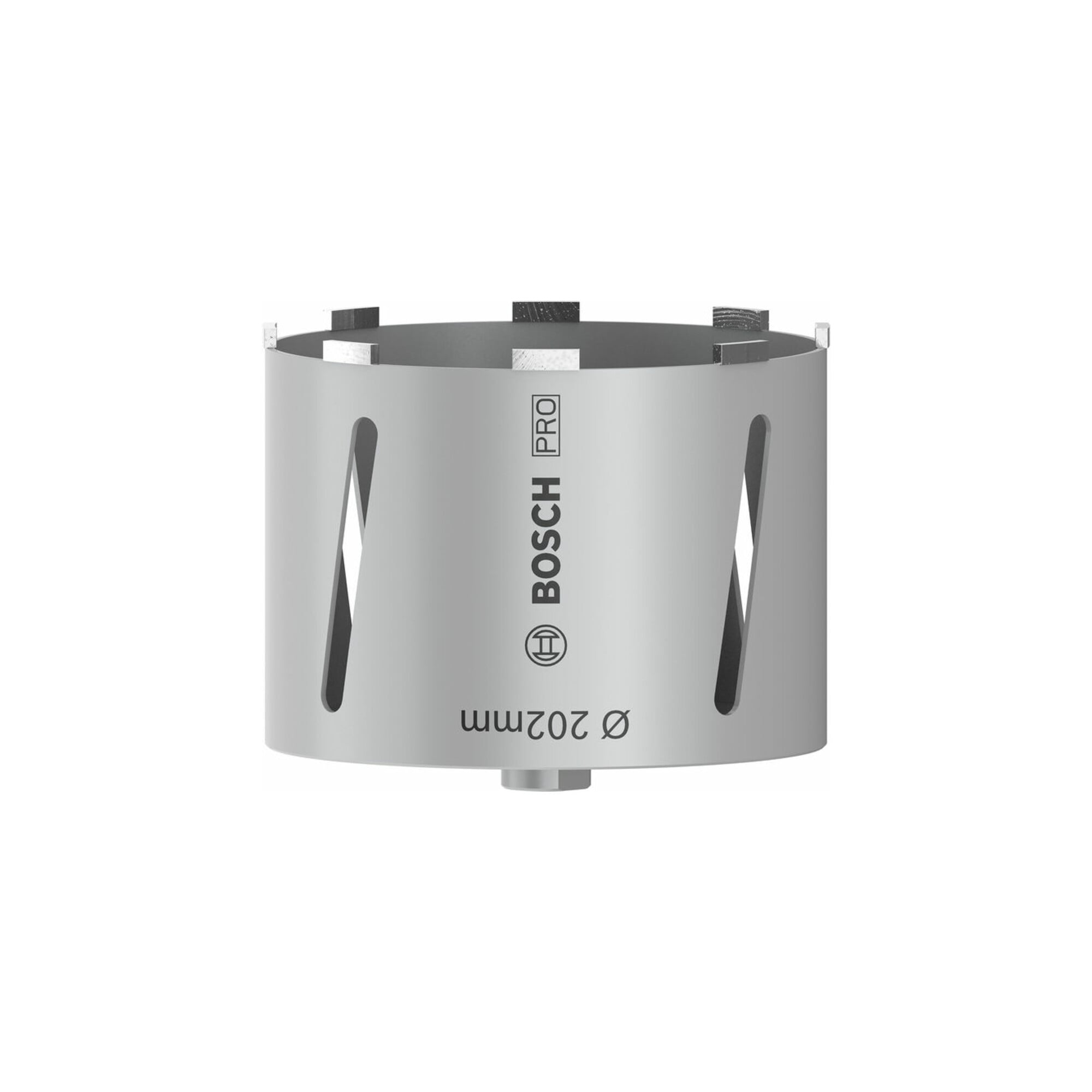 BOSCH Diamanttrockenbohrkrone G 1/2", Best for Universal 202 mm 150 mm 9, 7 mm