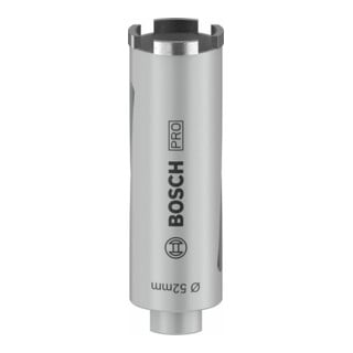 Bosch Diamanttrockenbohrkrone G 1/2", Best for Universal 52 mm 150 mm 4, 7 mm