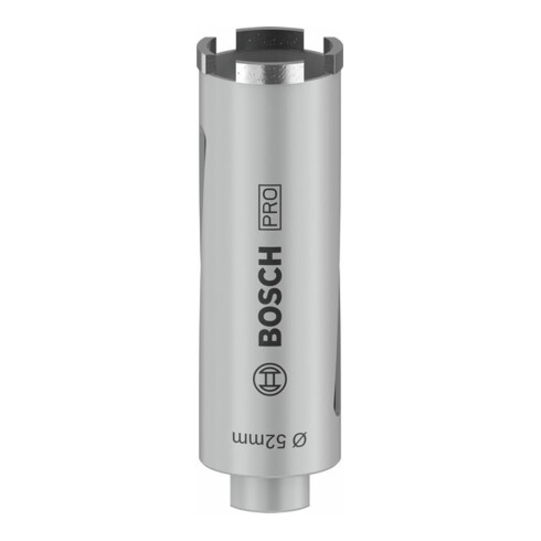 Bosch Diamanttrockenbohrkrone G 1/2", Best for Universal 52 mm 150 mm 4, 7 mm